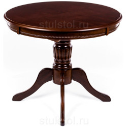 Деревянные столы со столешницей круглой формы. TOSKANA 106 деревянный обеденный стол