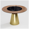 LUCAS 160 стол с комбинированной столешницей керамика + шпон