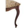 ADRIANO деревянный стул в классическом стиле с округлой спинкой, обивка ткань 