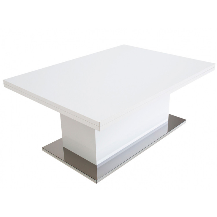 SLIDE.GL стол-трансформер раскладной с глянцевым покрытием