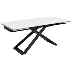 Керамические столы белого цвета. LIVORNO керамический обеденный стол