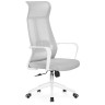 Офисное кресло Tilda light gray / white