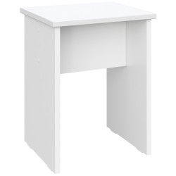 Милда 2 шт. белый текстурный компьютерный стол