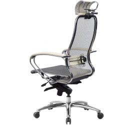 Компьютерные кресла белого цвета. Компьютерное кресло SAMURAI S-2.04