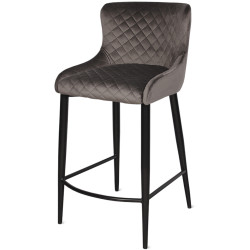 Полубарные стулья в черном цвете. Полубарный стул ONORE BAR