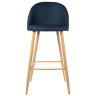 Барный стул Gela (барный) голубой