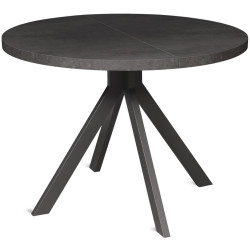 Ламинированные столы со столешницей круглой формы. DOMENIC.ANTR обеденный стол с ламинированной столешницей