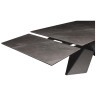 ARMANDO раздвижной обеденный стол с керамической столешницей на металлических опорах