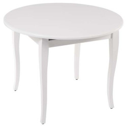 Деревянные столы белого цвета. БАЛЕТ деревянный обеденный стол