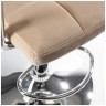 KRUGER ARM барный стул с обивкой тканью велюр
