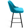 Полубарный стул RIO BAR с тканевой обивкой в двух размерах