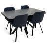 ПАРМА HPL раздвижной обеденный стол с пластиковой столешницей, max длина 200 см