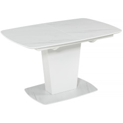 Пластиковый стол на тумбе. COOPER-130.HPL обеденный стол с пластиковой столешницей