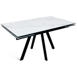 Пластиковые столы белого цвета. ТОМАС HPL обеденный стол с пластиковой столешницей