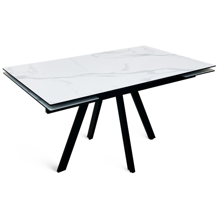 ТОМАС HPL раздвижной обеденный стол с пластиковой столешницей, max длина 200 см