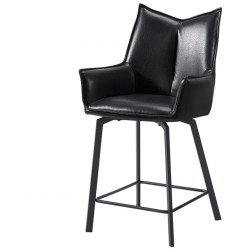 Полубарные стулья в черном цвете. Полубарный стул SOHO BAR