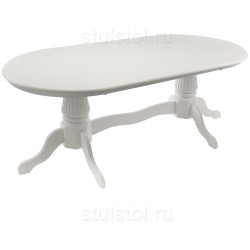 Деревянные столы белого цвета. FELLEN деревянный обеденный стол