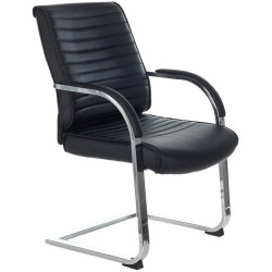 Черные конференц-кресла. Конференц-кресло T-8010N-Low-V