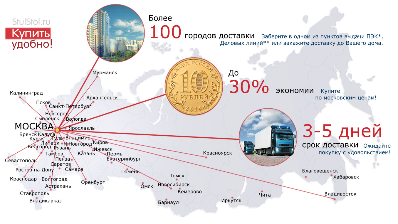 Интернет-магазин СтулСтол - доставка по России