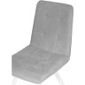 FELIX стулья на металлокаркасе с велюровой обивкой