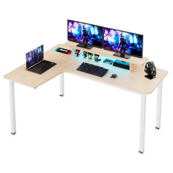 Стол письменный (для компьютера) угловой EUREKA EUREKA L60L-MW, Maple