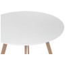 Обеденные группы Номиа 80 white / wood