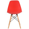 Стулья Стул пластиковый Eames DSW алый/красный