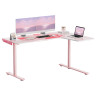 Компьютерные столы Стол письменный (для компьютера) угловой EUREKA ERK-L60R-PK-V2 (правый), розовый