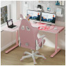 Компьютерные столы Стол письменный (для компьютера) угловой EUREKA ERK-L60R-PK-V2 (правый), розовый