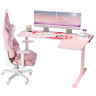 Компьютерные столы Стол письменный (для компьютера) угловой EUREKA ERK-L60R-PK-V2 (правый), розовый