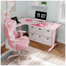 Компьютерные столы Стол письменный (для компьютера) угловой EUREKA ERK-L60R-PK-V2 (правый), розовый
