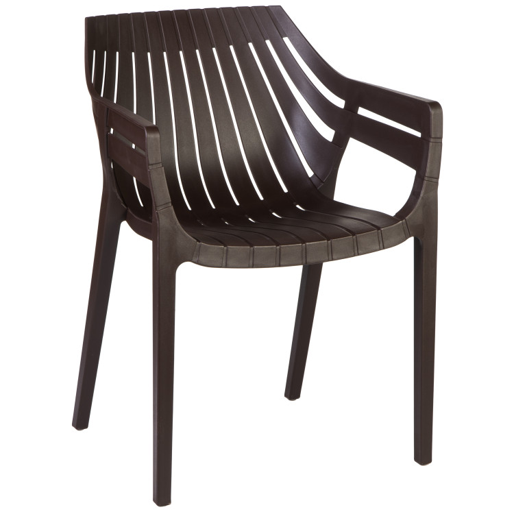 Стул-кресло Стул обеденный LMZL-PP707, цвет коричневый