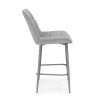 Полубарные стулья Челси 360 светло-серый (zd 960) / серый