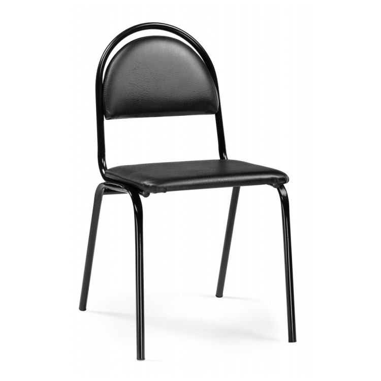 Стулья Гумер черный / черный глянец