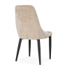 Стулья на металлокаркасе Kora black / beige