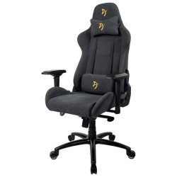 Компьютерное кресло (для геймеров) Arozzi Verona Signature Soft Fabric - Gold Logo