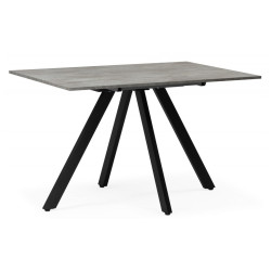 РАЙН цемент / черный Стол обеденный