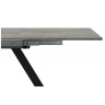РАЙН стол с ламинированной столешницей, цвет цемент / черный