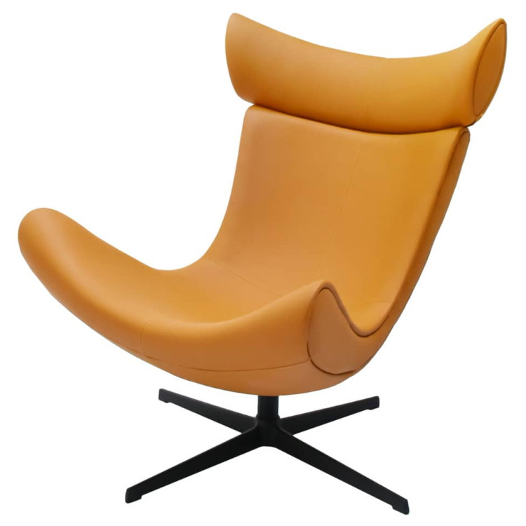 Дизайнерское лаунж-кресло TORO оранжевый