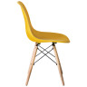Стулья Набор 4 шт Стул обеденный DOBRIN DSW, ножки светлый бук, цвет жёлтый (Y-01)