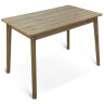 БЕЙСИК-6 деревянный кухонный стол с раздвижной столешницей, max длина 150 см