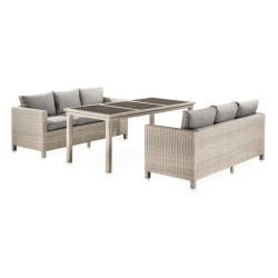 Комплект плетеной мебели  T365/S65C-W85 Latte