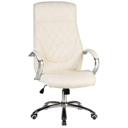 Офисное кресло для руководителей DOBRIN BENJAMIN, кремовый