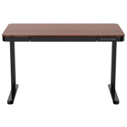 Стол для компьютера с электроприводом, USB-портами FoxGear LIFTISCH FG-ED-47BDW, Dark Wood