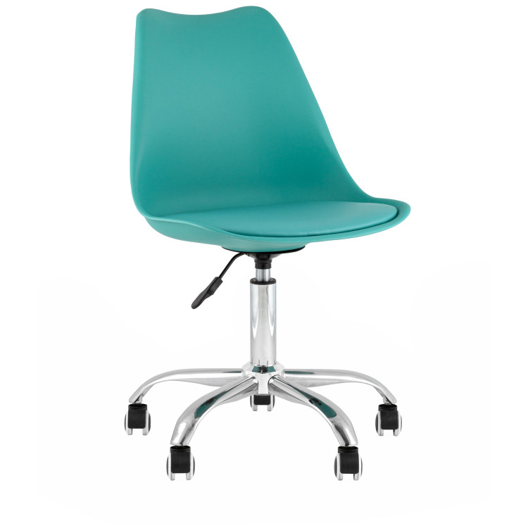 Офисные стулья BLOK SN пластиковый бирюзовый