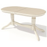 ЗУБР 1 раздвижной деревянный стол классический, покрытие эмаль