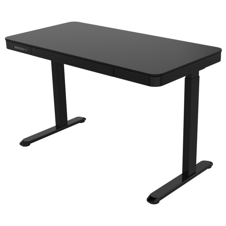 Игровые столы Стол для компьютера с электроприводом, USB-портами FoxGear LIFTISCH FG-ED-47BB, Black