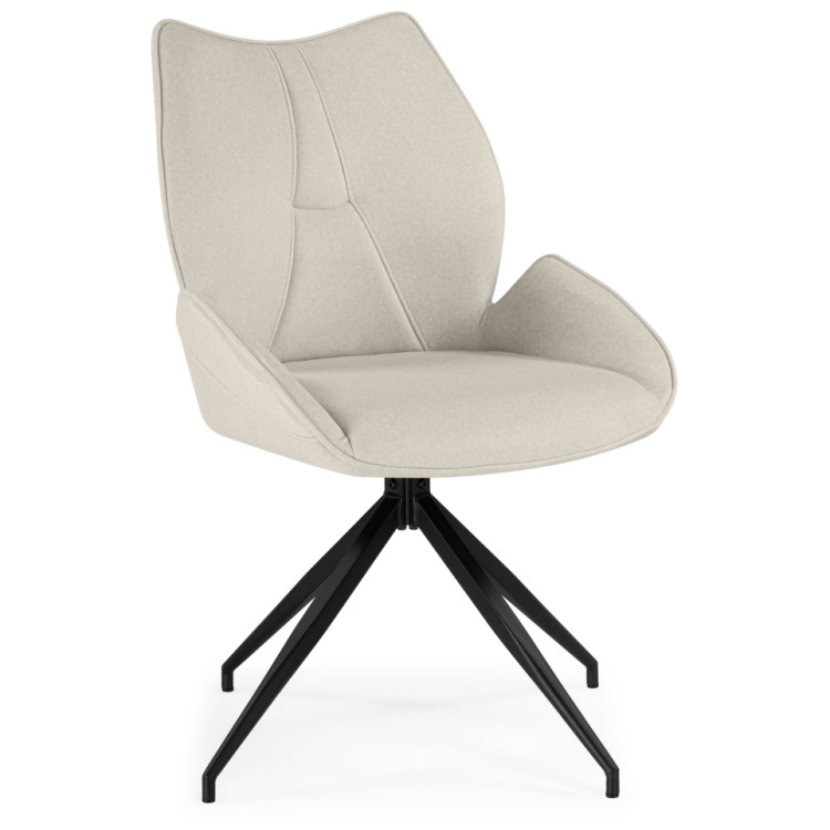 Стулья на металлокаркасе Miranda 360 крутящийся beige / black