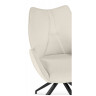 Стулья на металлокаркасе Miranda 360 крутящийся beige / black