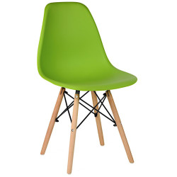 GH801/DC111 Стул пластиковый, ФИСТАШКОВЫЙ#68054, каркас бук Стул кухонный